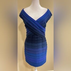 Tadashi Shoji Blue ombre dress​​​​​​​​